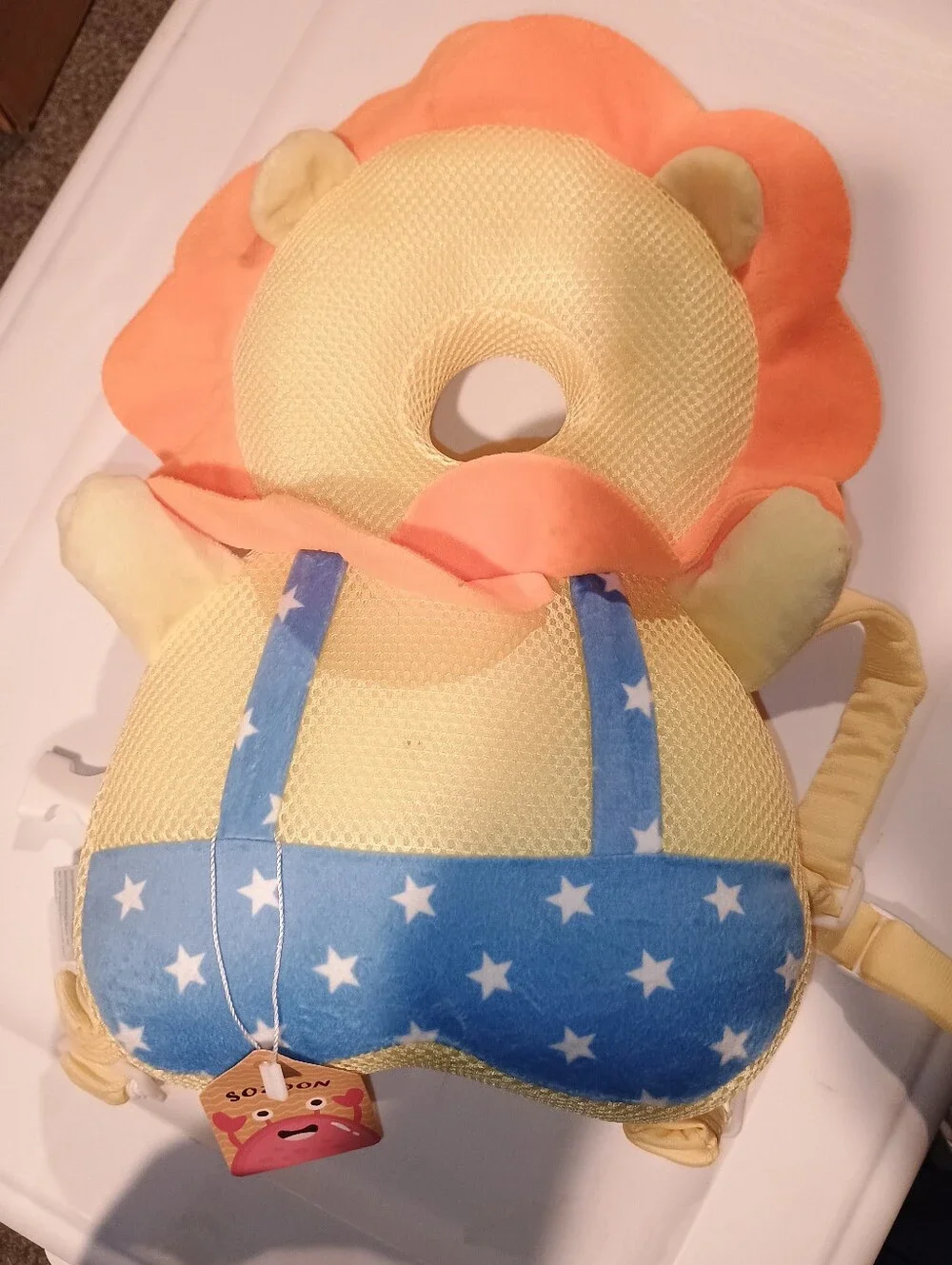 Baby Head Protector Backpack Lion
